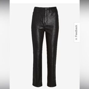 Express Snakeskin Jeans